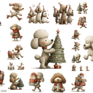 Poodle Christmas