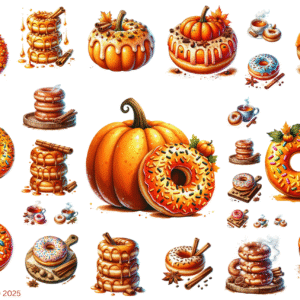 Pumpkin Spice Donuts