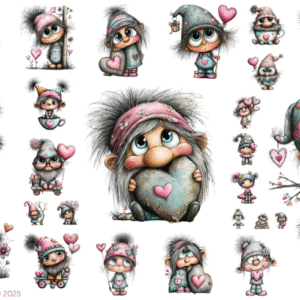 Quirky Valentine Gnome