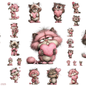 Love Me Valentines Cat