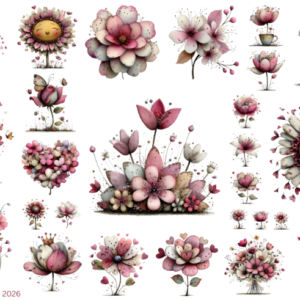 Sunny Spring Flowers