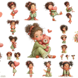 Adorable Valentine Girl