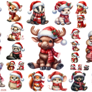 Christmas Animals 6