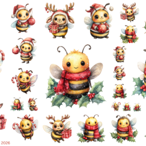 Christmas Bumble Bee