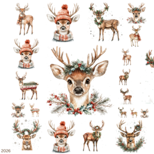 Christmas Deer 1