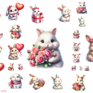 Cute Love Bunny