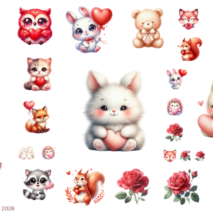 Cute Valentine Animals