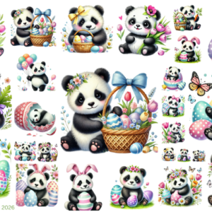 Easter Panda