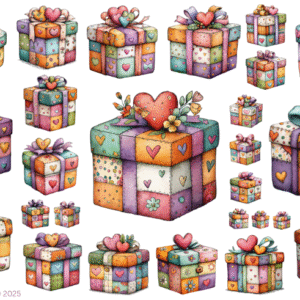 Patchwork Valentines Gifts