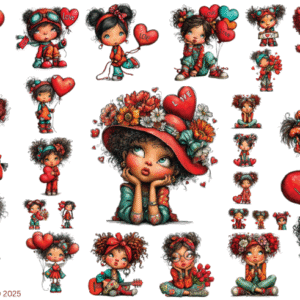 Quirky Valentine Girls 2