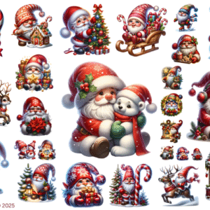 Santa Gnome Christmas