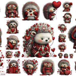 Valentine Hedgehog