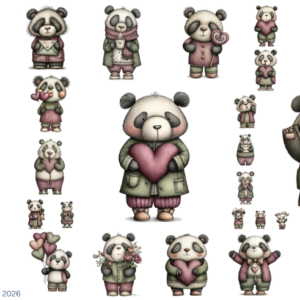 Valentine Panda 2