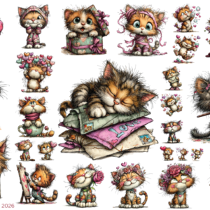 Whimsy Kitty Valentine