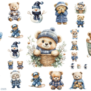 Winter Teddy Bear