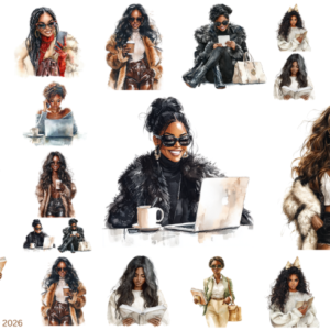 African Black Boss Lady