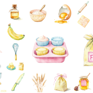 Baking Banana Bread Treats