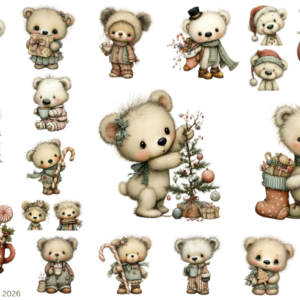 Christmas Bears 1