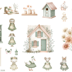 Cottage Core Animal House