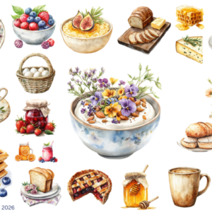 Cottage Core Breakfast