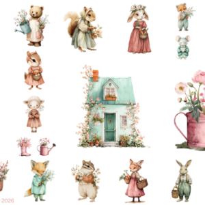 Cottage Core Home Animals