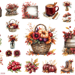 Fall Burgundy Harvest Time