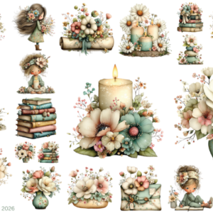 Journaling Flower Girls