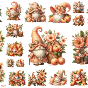 Peach Gnomes