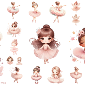 Pretty Pink Ballerinas