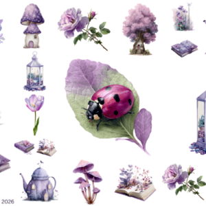 Purple Fantasy Garden