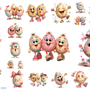 Quirky Easter Eggs 1