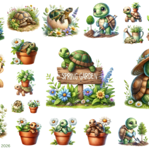 Spring Turtle Garden