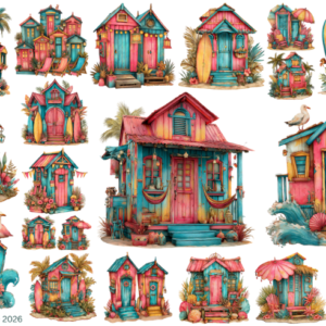 Summer Beach Cabins 2