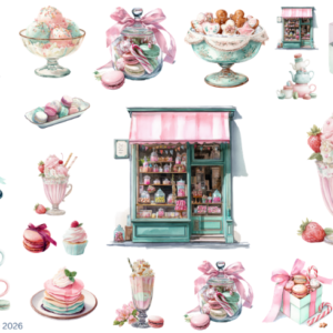 Sweet Candy Shop Desserts