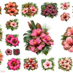 Tropical Leopard Flowers