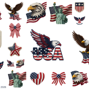 USA Patriotic Crochet