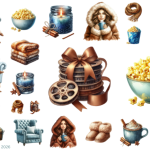 Winter Movie Popcorn