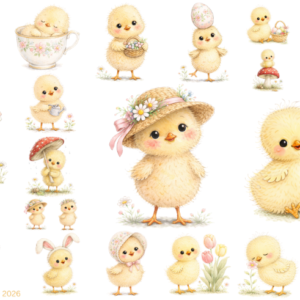 Cute Easter Chick 1
