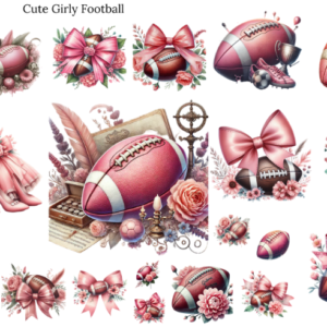 Cute Girl Football